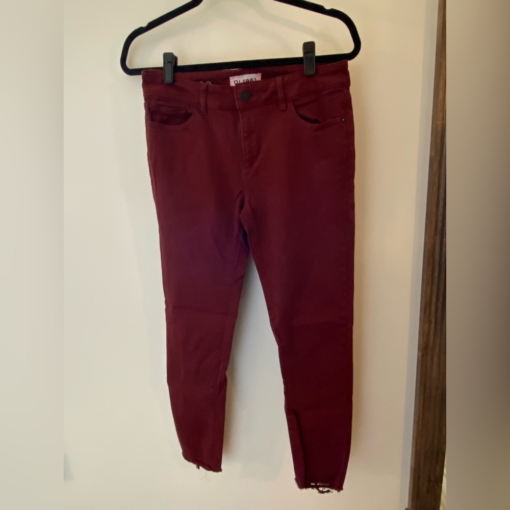 Burgundy DL1961 Skinnies